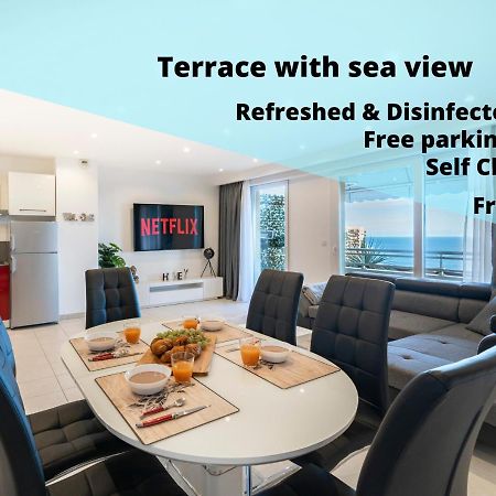 Frontiere Monaco, Terrasse, Vue Mer, Parking - Ab Beausoleil Bagian luar foto