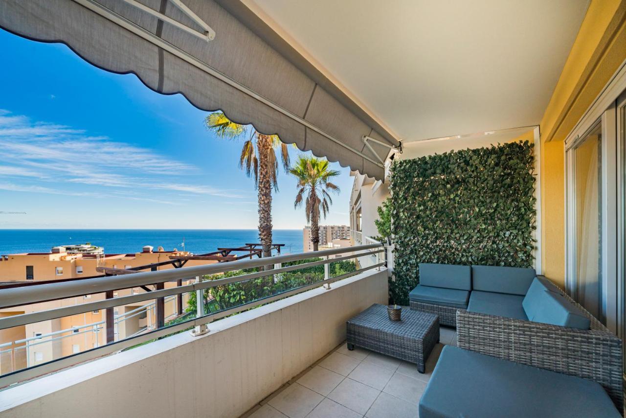Frontiere Monaco, Terrasse, Vue Mer, Parking - Ab Beausoleil Bagian luar foto