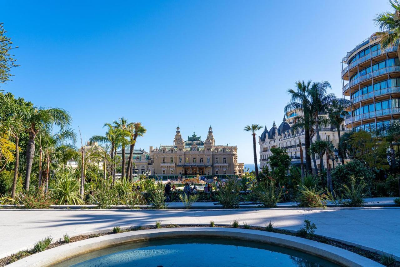 Frontiere Monaco, Terrasse, Vue Mer, Parking - Ab Beausoleil Bagian luar foto