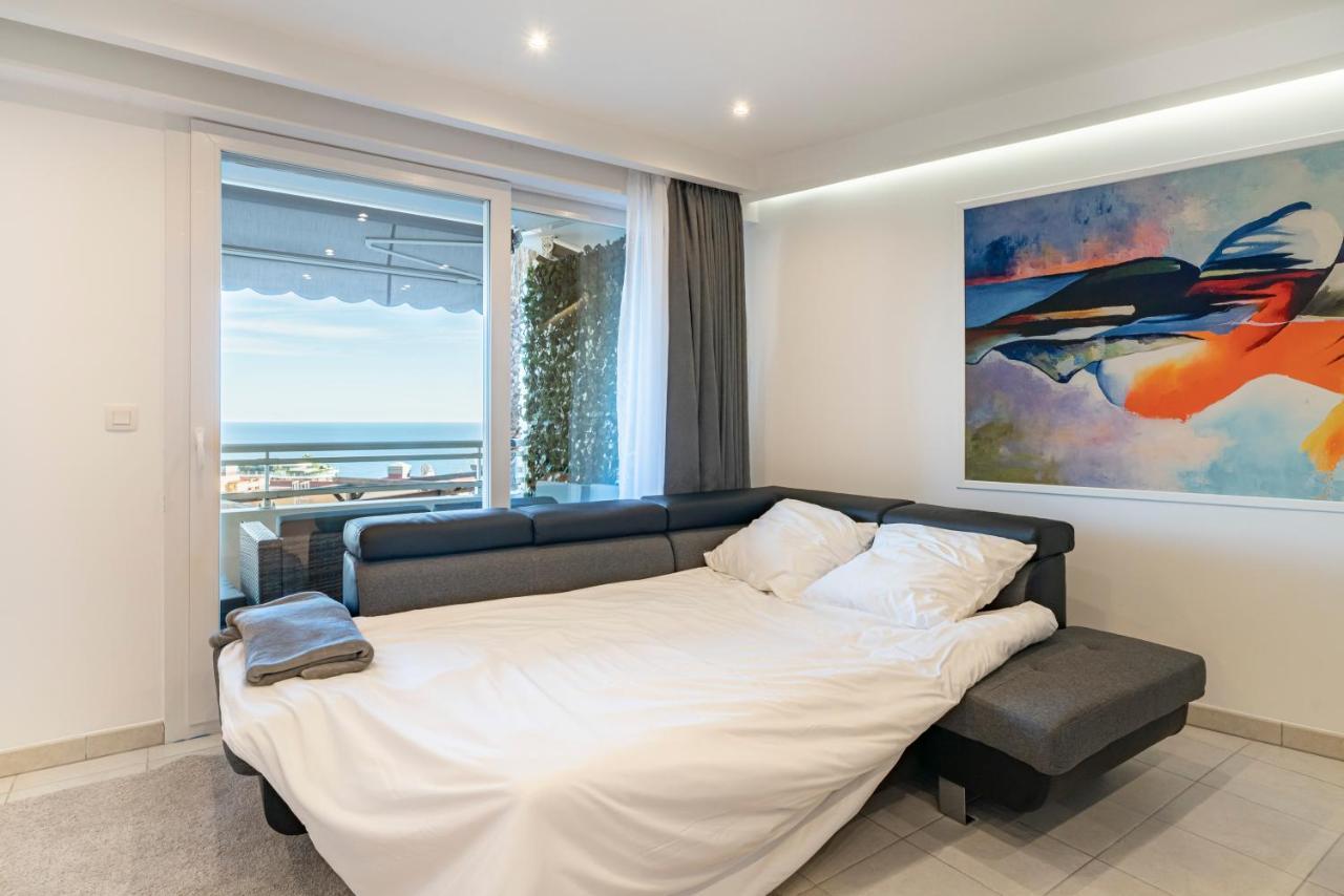 Frontiere Monaco, Terrasse, Vue Mer, Parking - Ab Beausoleil Bagian luar foto